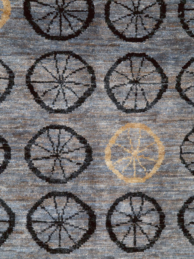 Contemporary Turkish Anatolian Room Size Carpet, No.29337 - Gsblank