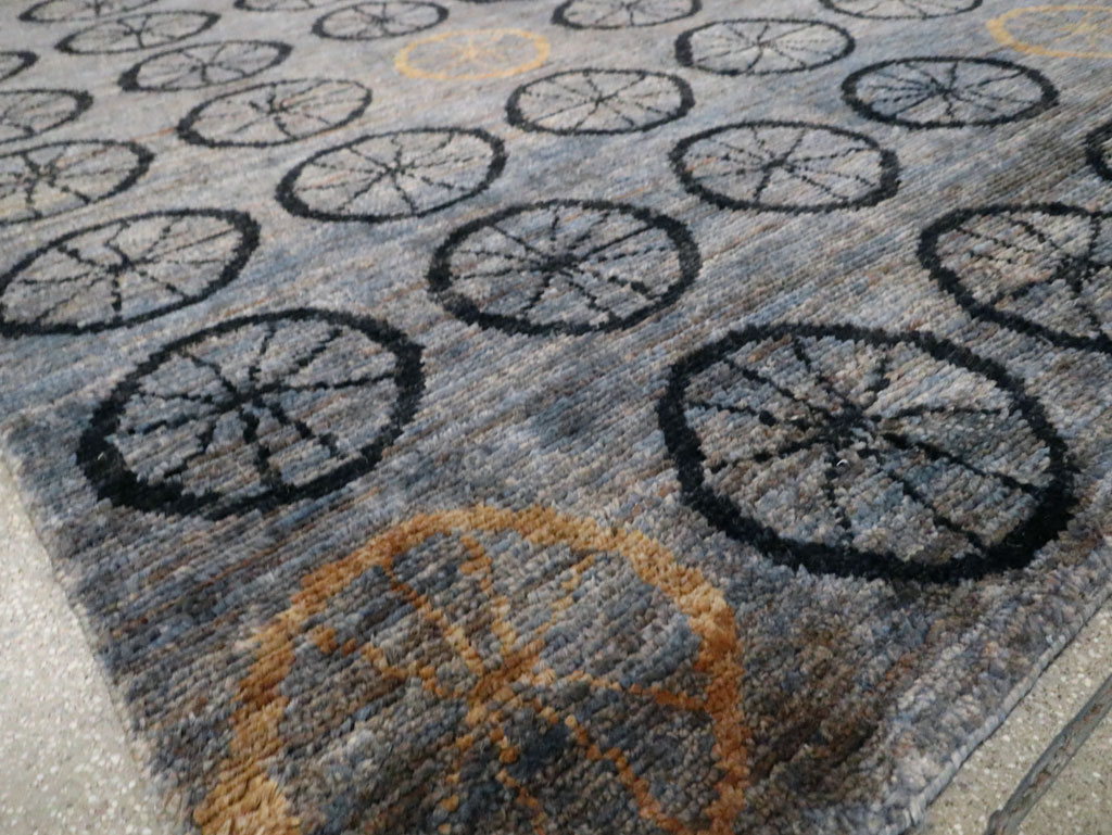 Contemporary Turkish Anatolian Room Size Carpet, No.29337 - Gsblank