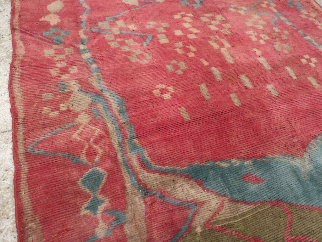 Vintage Persian Gabbeh Tribal Accent Rug, No.29359 - Gsblank