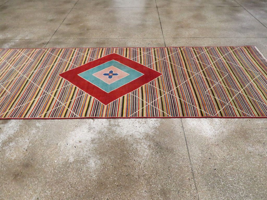 Vintage Persian Mahal Gallery Rug, No.29363 - Gsblank