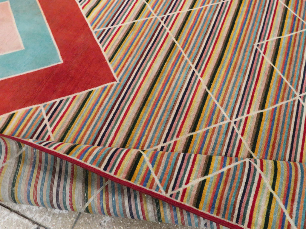 Vintage Persian Mahal Gallery Rug, No.29363 - Gsblank