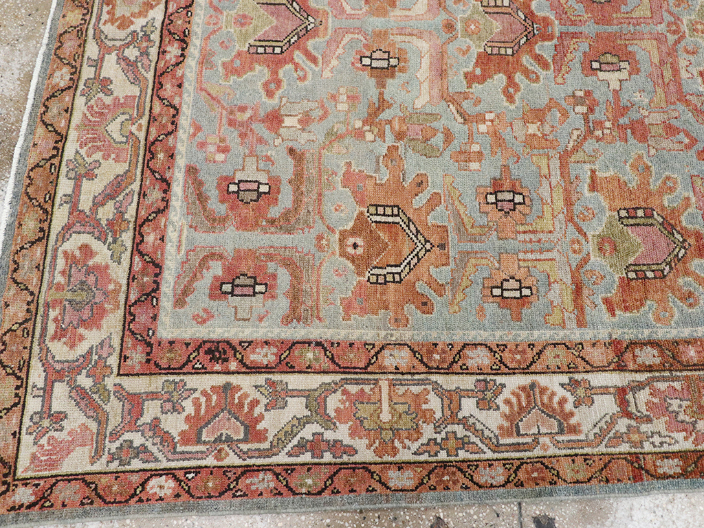 Vintage Persian Malayer Gallery Carpet, No.29370 - Gsblank