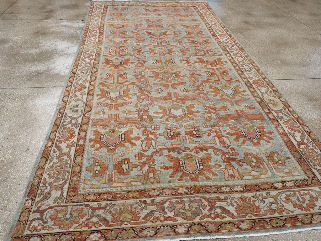 Vintage Persian Malayer Gallery Carpet, No.29370 - Gsblank