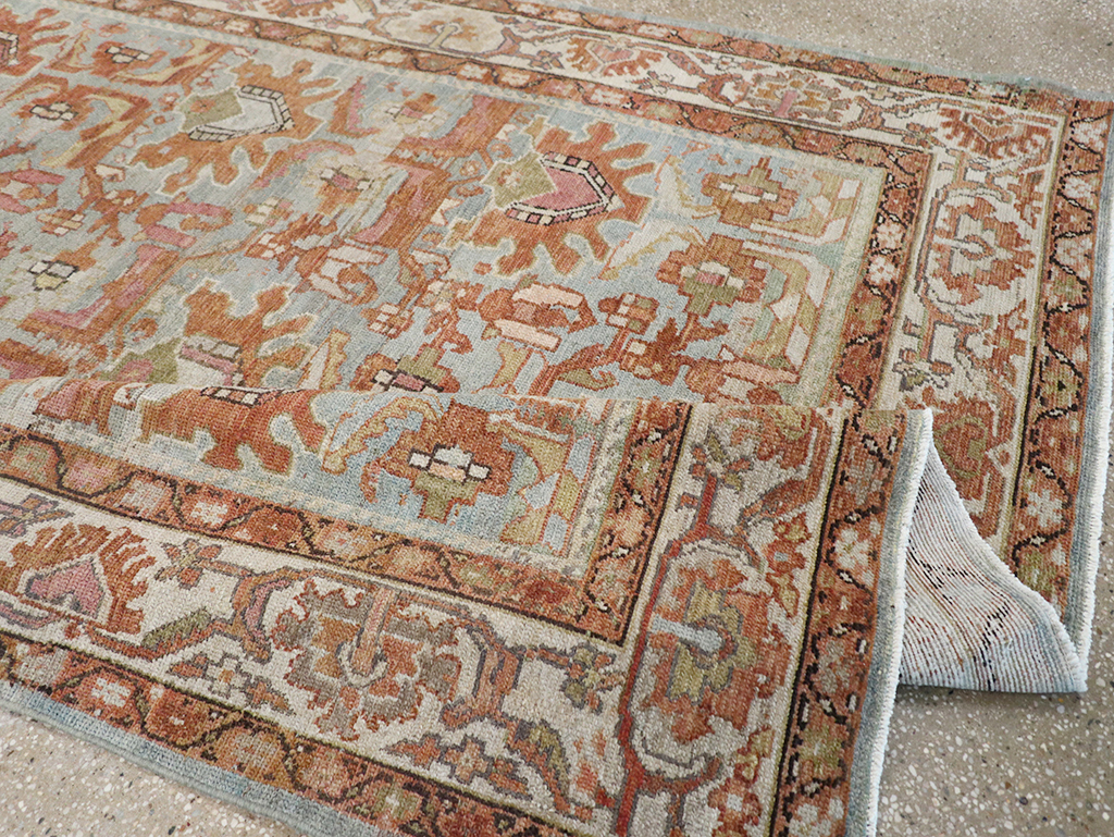 Vintage Persian Malayer Gallery Carpet, No.29370 - Gsblank