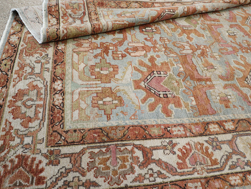Vintage Persian Malayer Gallery Carpet, No.29370 - Gsblank