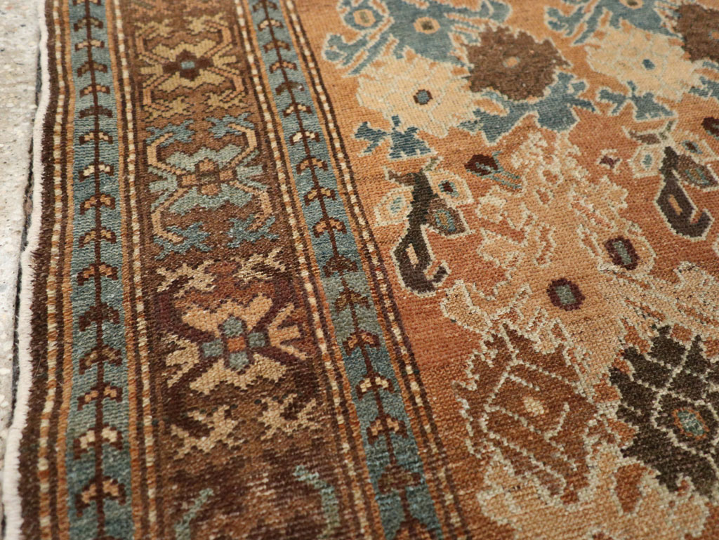 Antique Persian Malayer Throw Rug, No.29374 - Gsblank