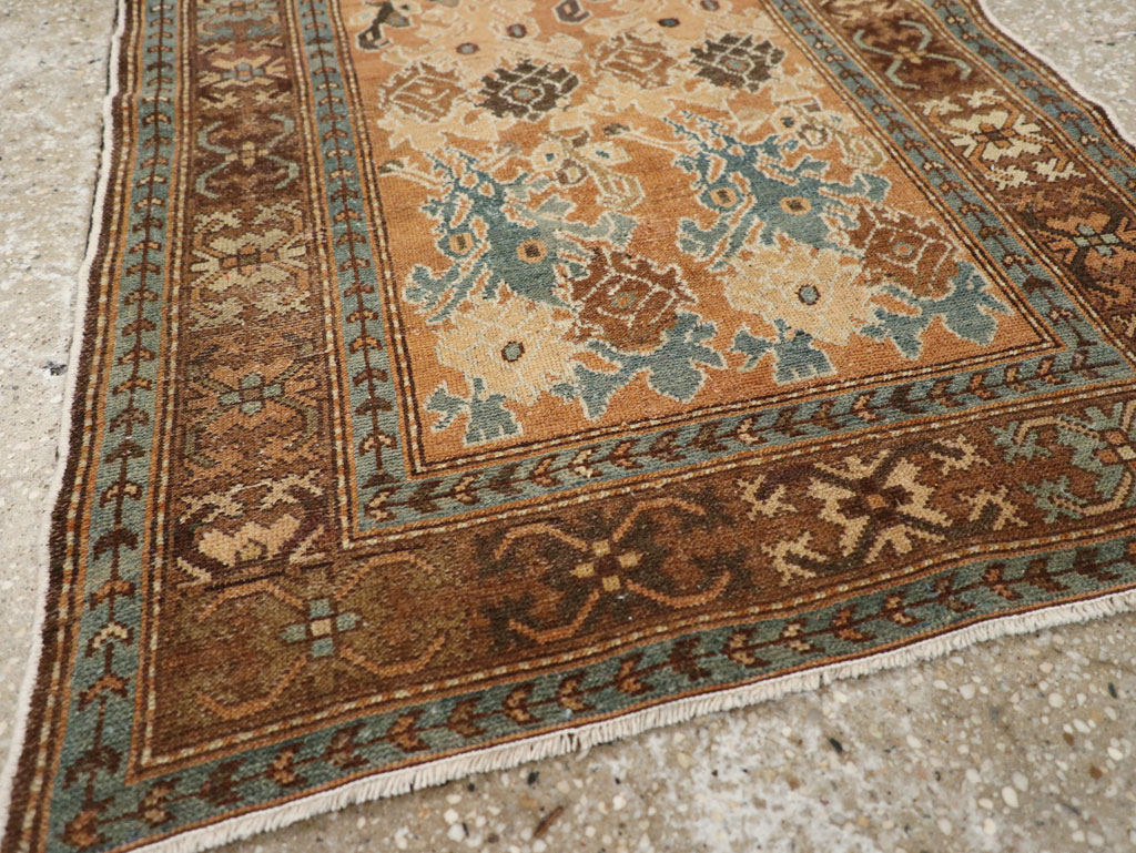 Antique Persian Malayer Throw Rug, No.29374 - Gsblank