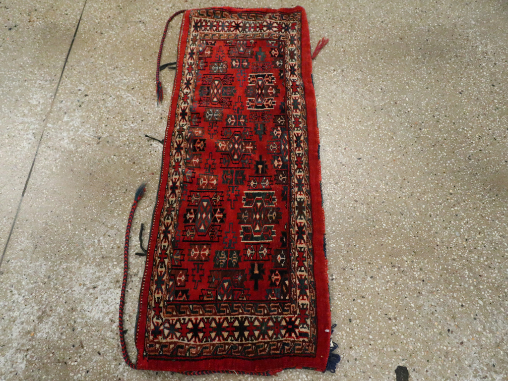 Vintage Central Asia Turkoman Bag Face, No.29382 - Gsblank