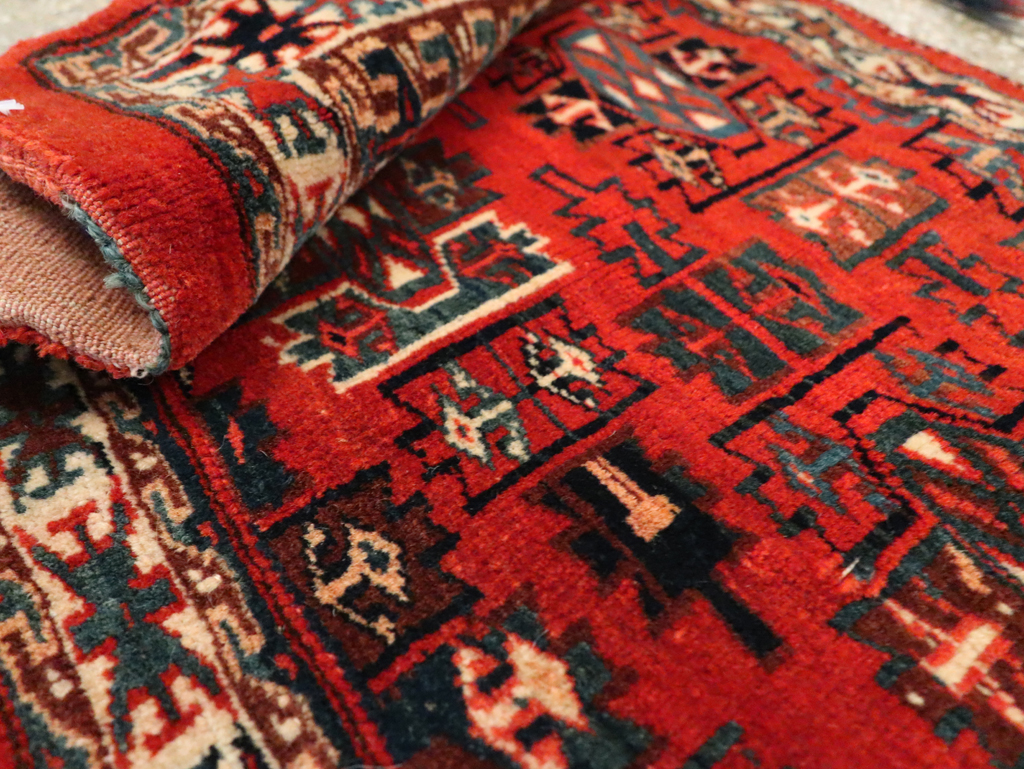 Vintage Central Asia Turkoman Bag Face, No.29382 - Gsblank