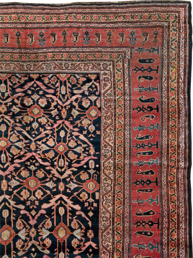 Antique Persian Bakhtiari Carpet, No.29400 - Gsblank