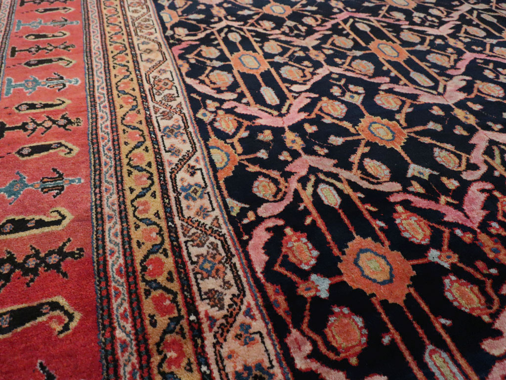 Antique Persian Bakhtiari Carpet, No.29400 - Gsblank