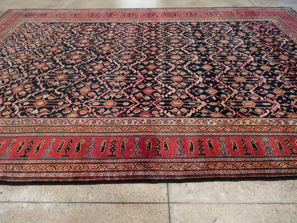Antique Persian Bakhtiari Carpet, No.29400 - Gsblank