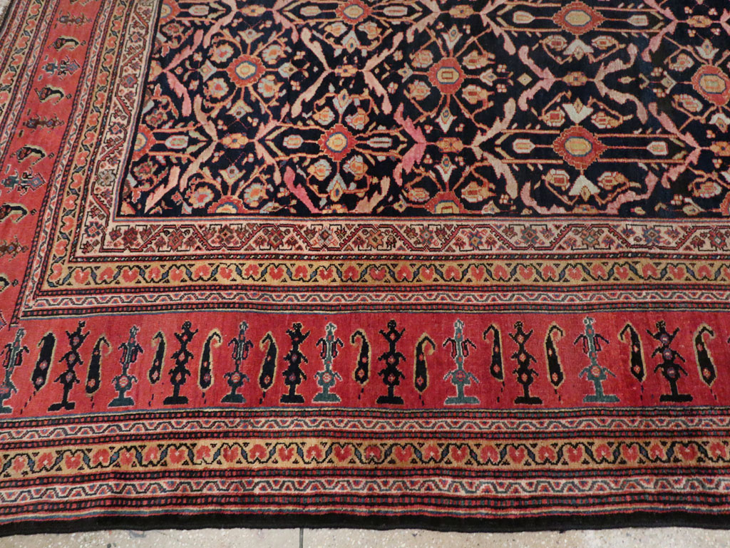 Antique Persian Bakhtiari Carpet, No.29400 - Gsblank