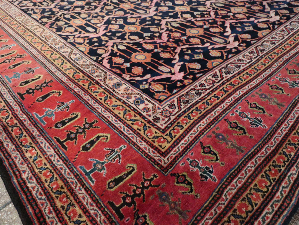 Antique Persian Bakhtiari Carpet, No.29400 - Gsblank