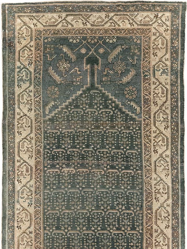 Vintage Persian Malayer Runner, No.29403 - Gsblank