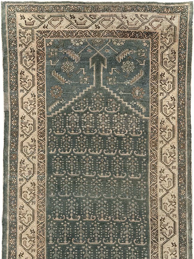 Vintage Persian Malayer Runner, No.29403 - Gsblank