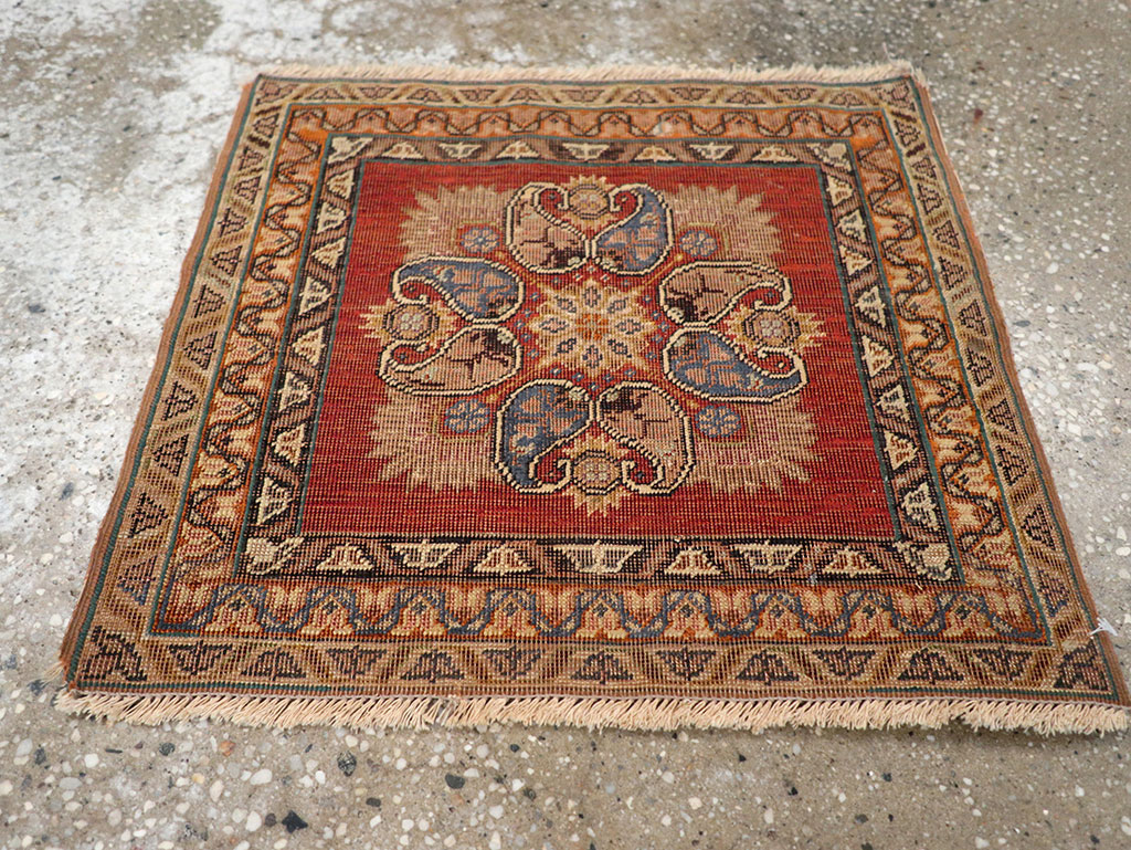 Antique Turkish Kayseri Rug, No.29413 - Gsblank