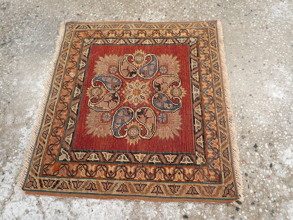 Antique Turkish Kayseri Rug, No.29413 - Gsblank