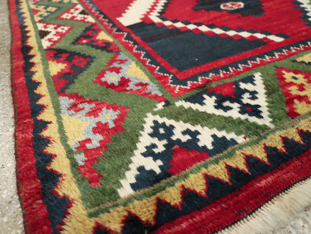 Vintage Persian Gabbeh Rug, No.29417 - Gsblank