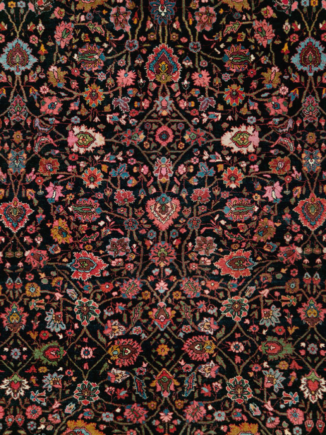 Antique Persian Bidjar Room Size Carpet, No.29425 - Gsblank