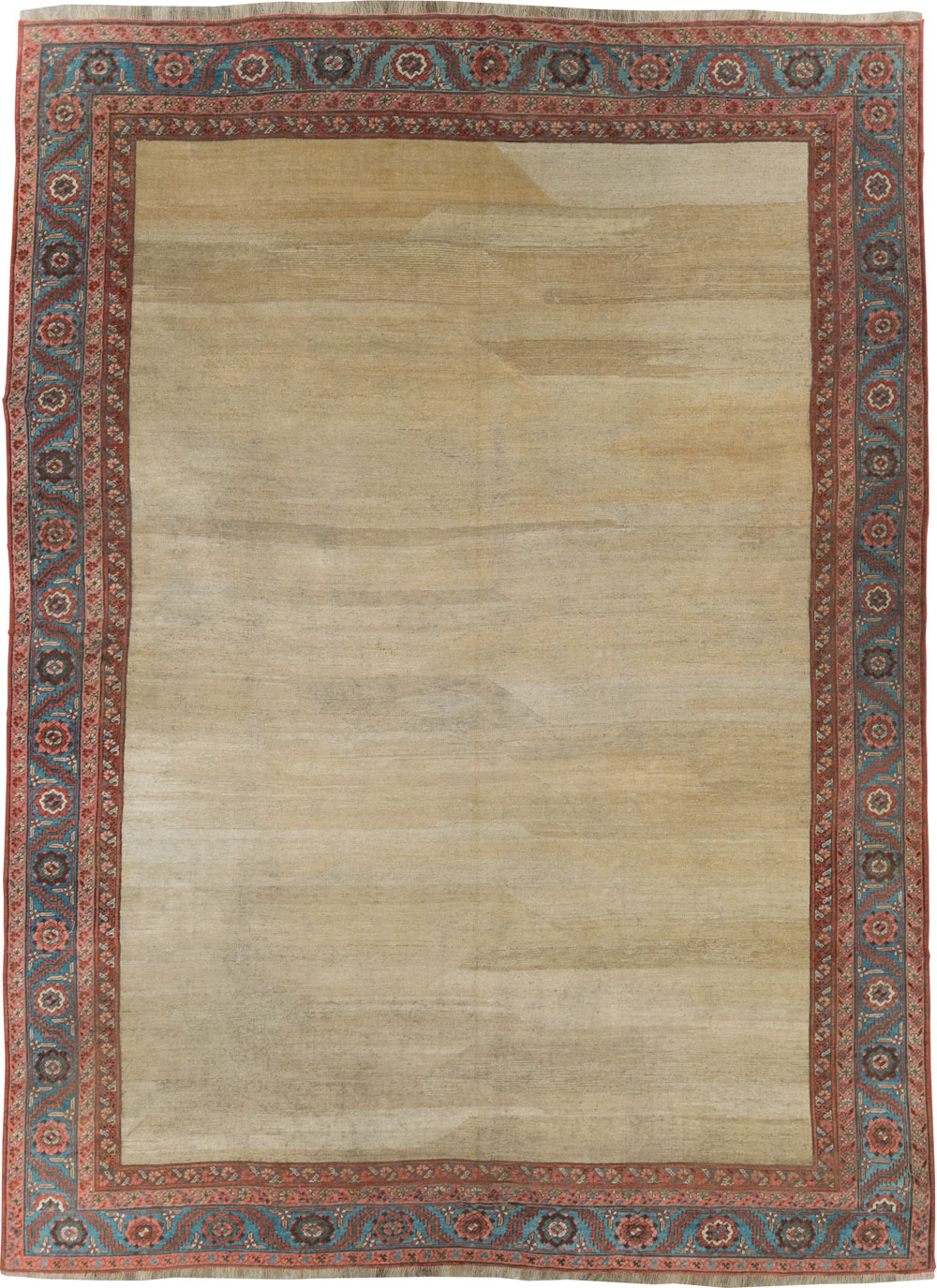 Antique Persian Bakshaish Carpet, No.29426 - Gsblank