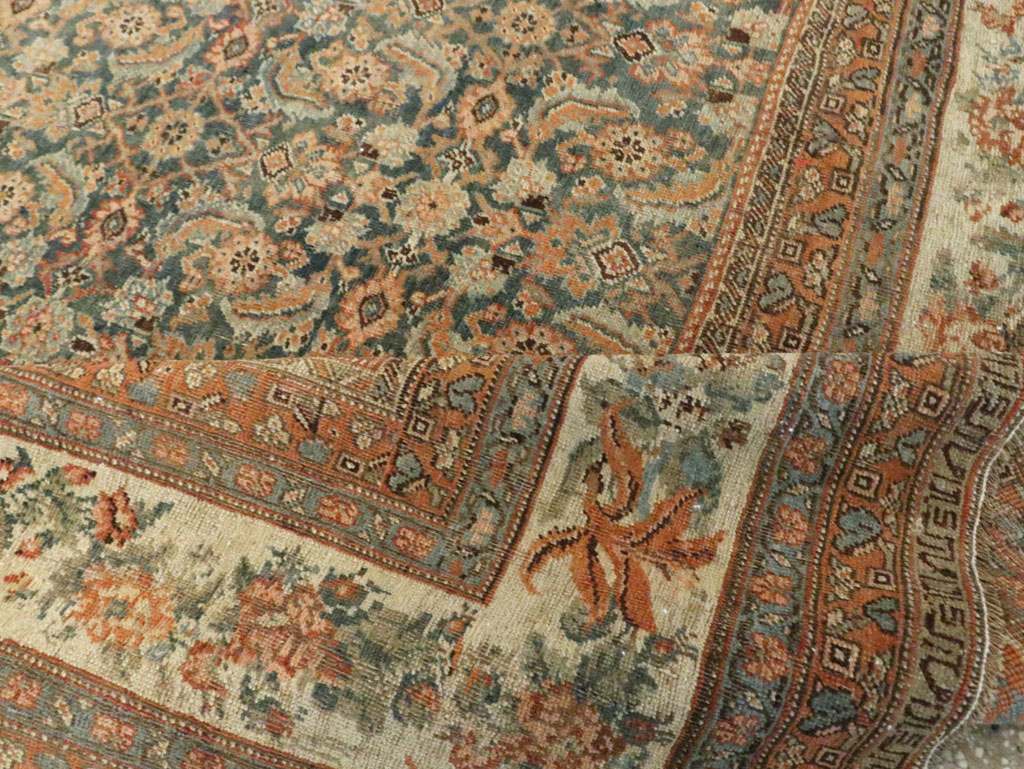 Antique Persian Bidjar Room Size Carpet, No.29427 - Gsblank