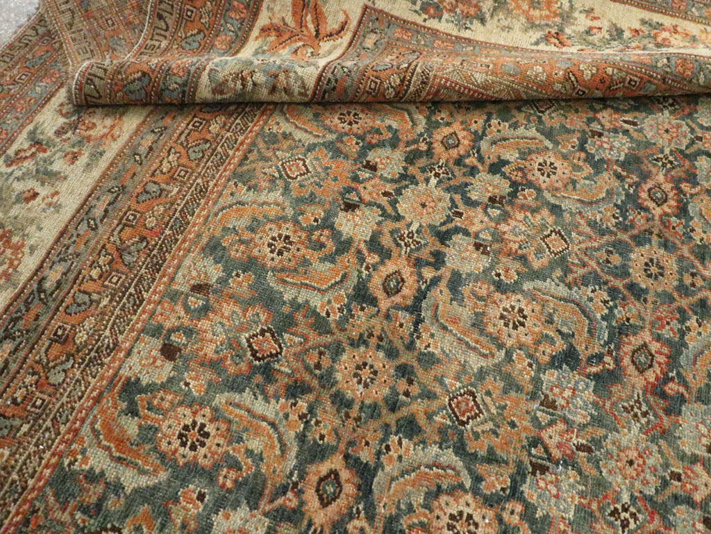 Antique Persian Bidjar Room Size Carpet, No.29427 - Gsblank