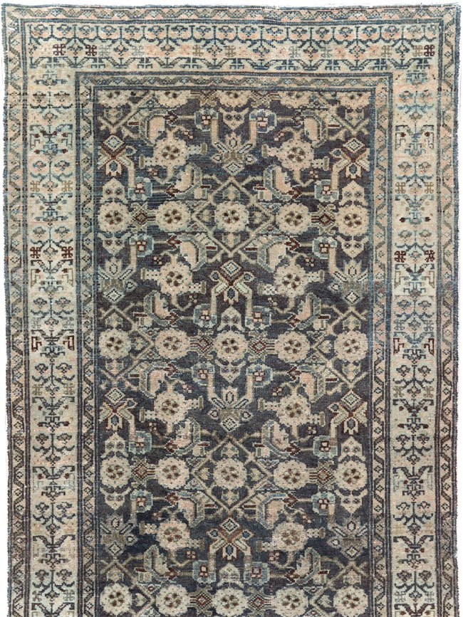Vintage Persian Malayer Runner, No.29429 - Gsblank