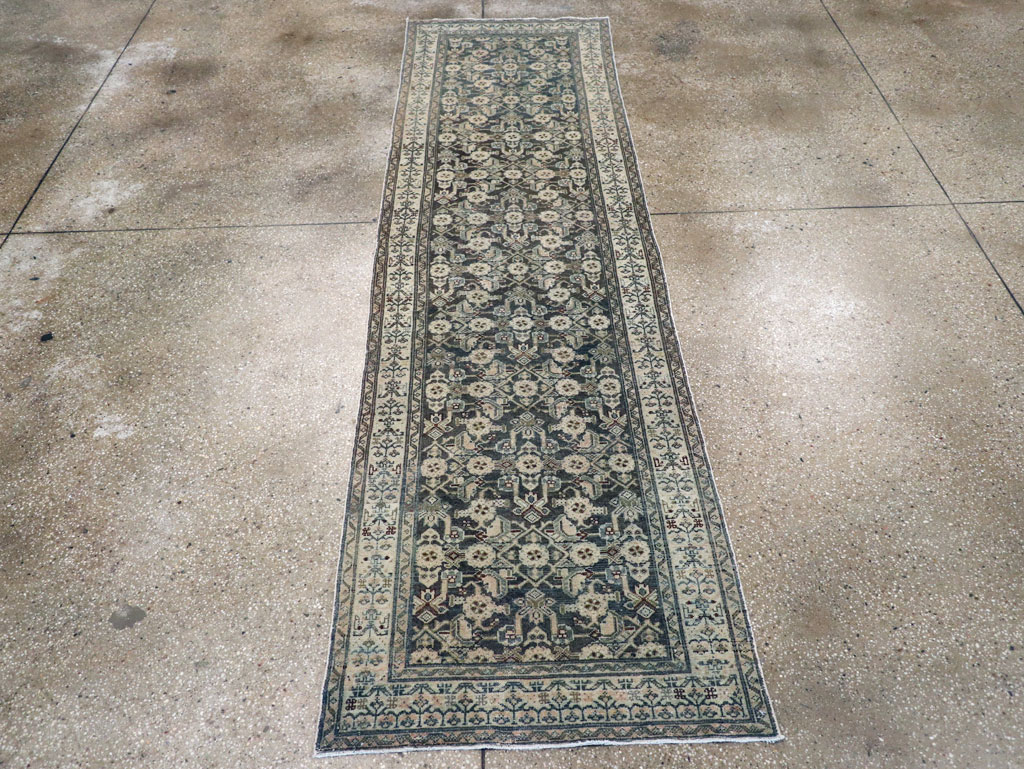 Vintage Persian Malayer Runner, No.29429 - Gsblank