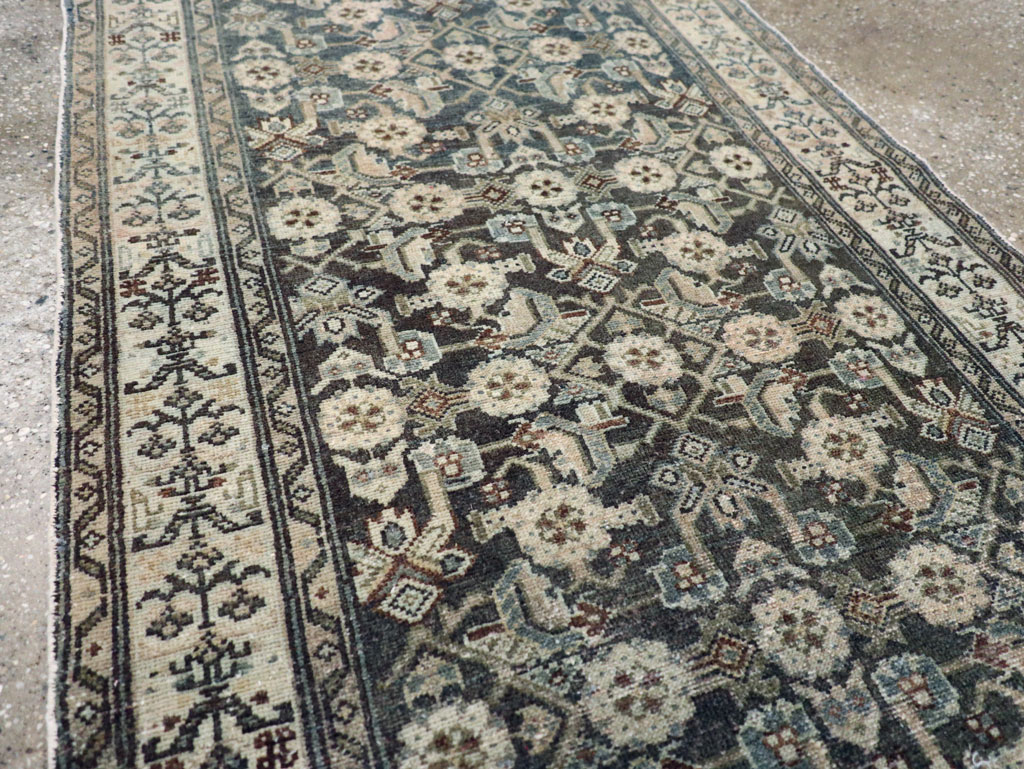 Vintage Persian Malayer Runner, No.29429 - Gsblank