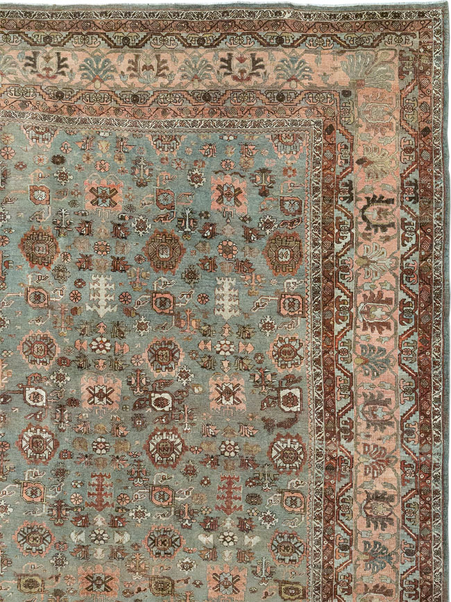 Antique Persian Bidjar Oversize Carpet, No.29430 - Gsblank