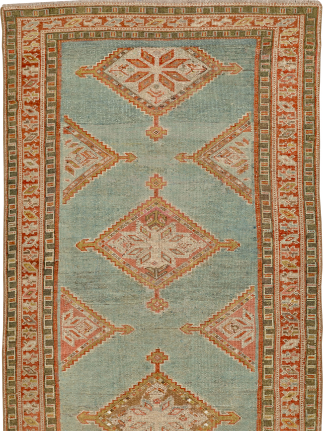 Antique Persian Kurdish Runner, No.29433 - Gsblank