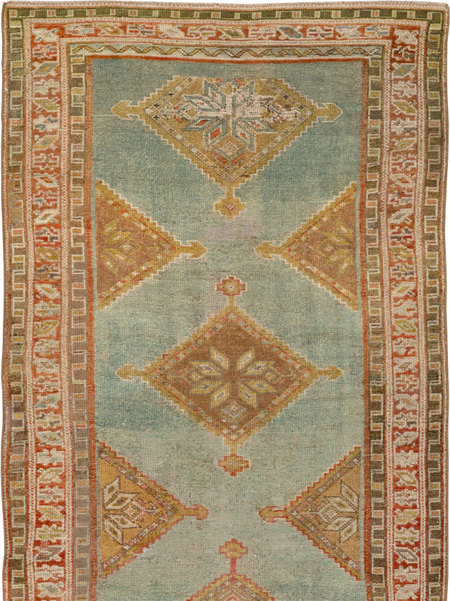 Antique Persian Kurdish Runner, No.29433 - Gsblank