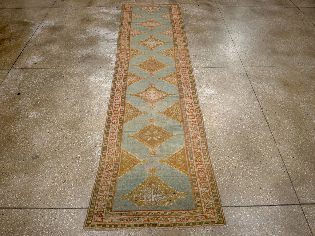 Antique Persian Kurdish Runner, No.29433 - Gsblank