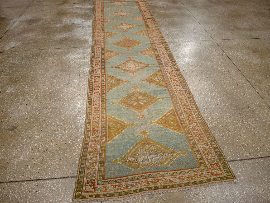 Antique Persian Kurdish Runner, No.29433 - Gsblank