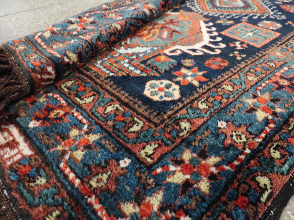 Antique Persian Heriz Long Runner, No.29434 - Gsblank