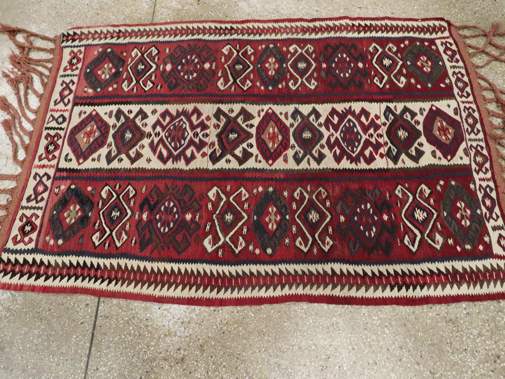 Vintage Turkish Kilim, No.29441 - Gsblank