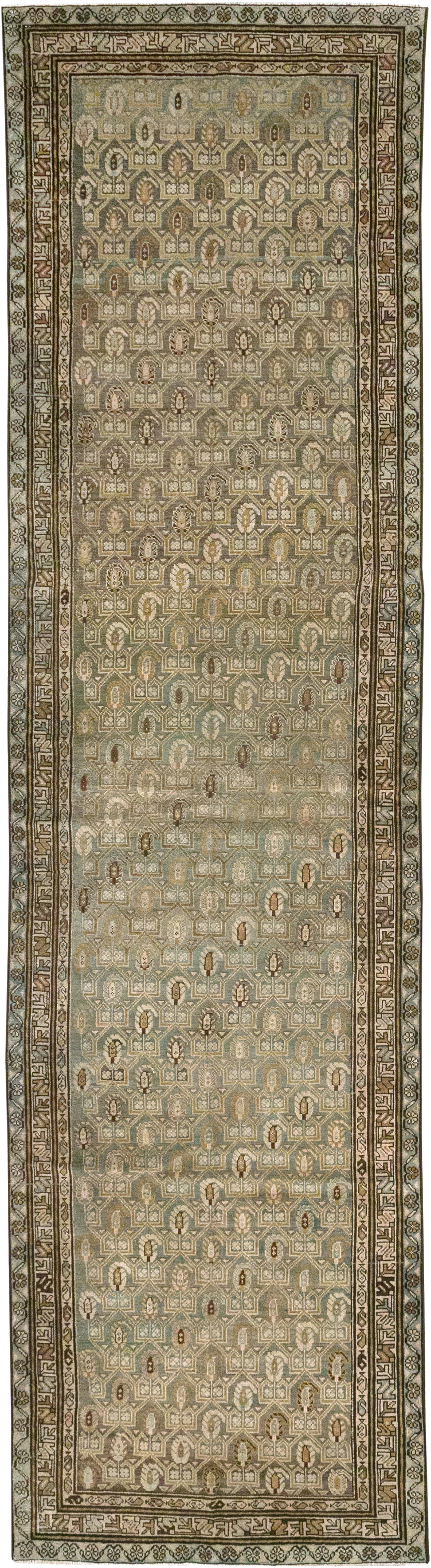 Vintage Persian Malayer Rug, No.29442 - Gsblank