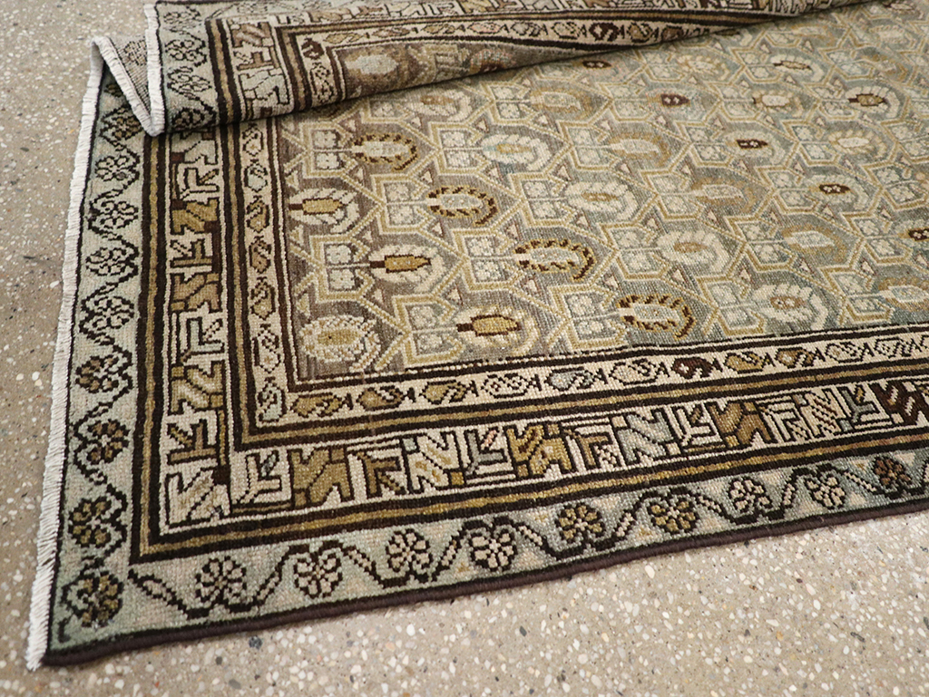 Vintage Persian Malayer Rug, No.29442 - Gsblank