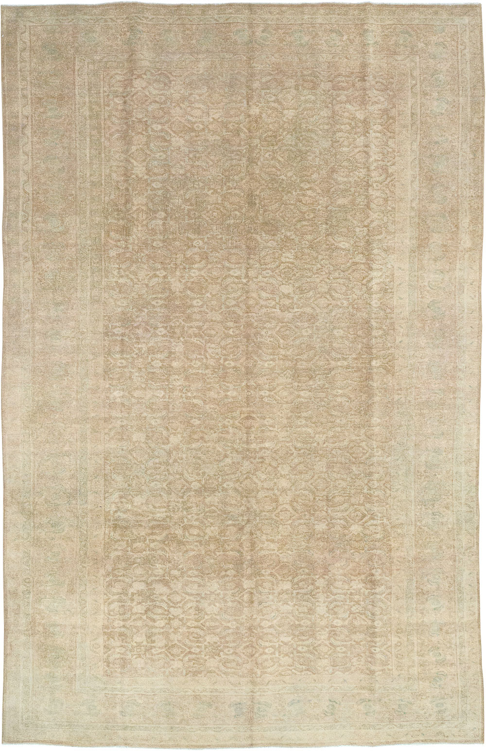 Antique Persian Mahal Carpet, No.29444 - Gsblank