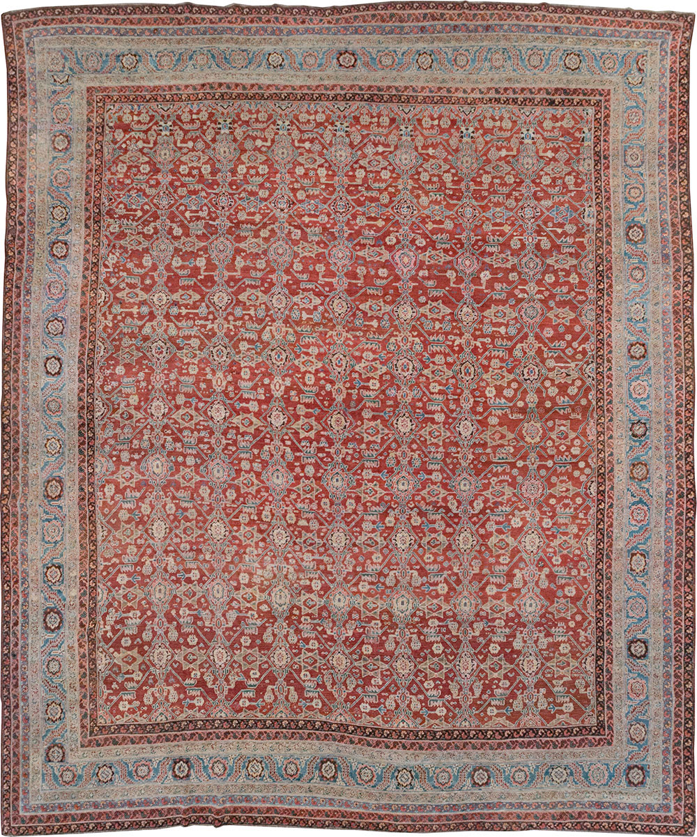 Antique Persian Bakshaish Large Carpet, No.29445 - Gsblank