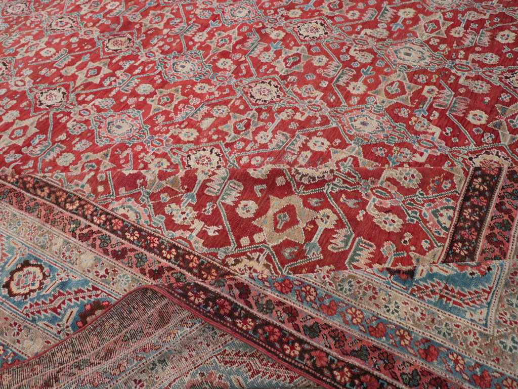Antique Persian Bakshaish Large Carpet, No.29445 - Gsblank