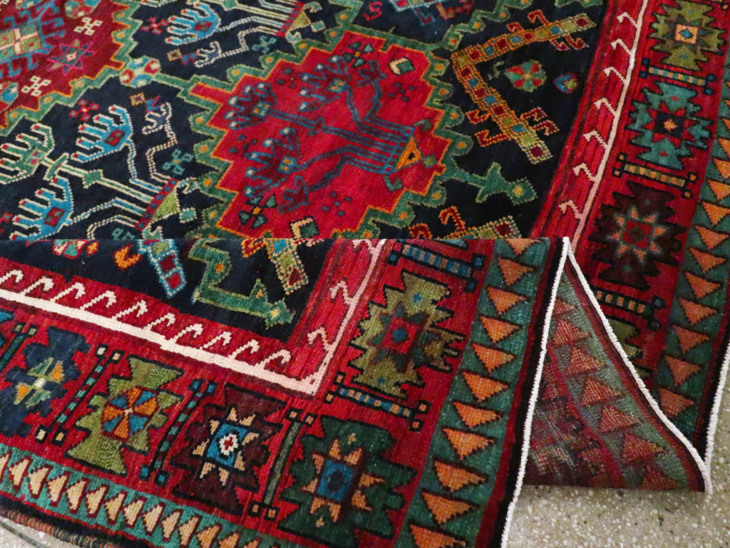 Vintage Persian Ardabil Small Room Size Carpet, No.29446 - Gsblank