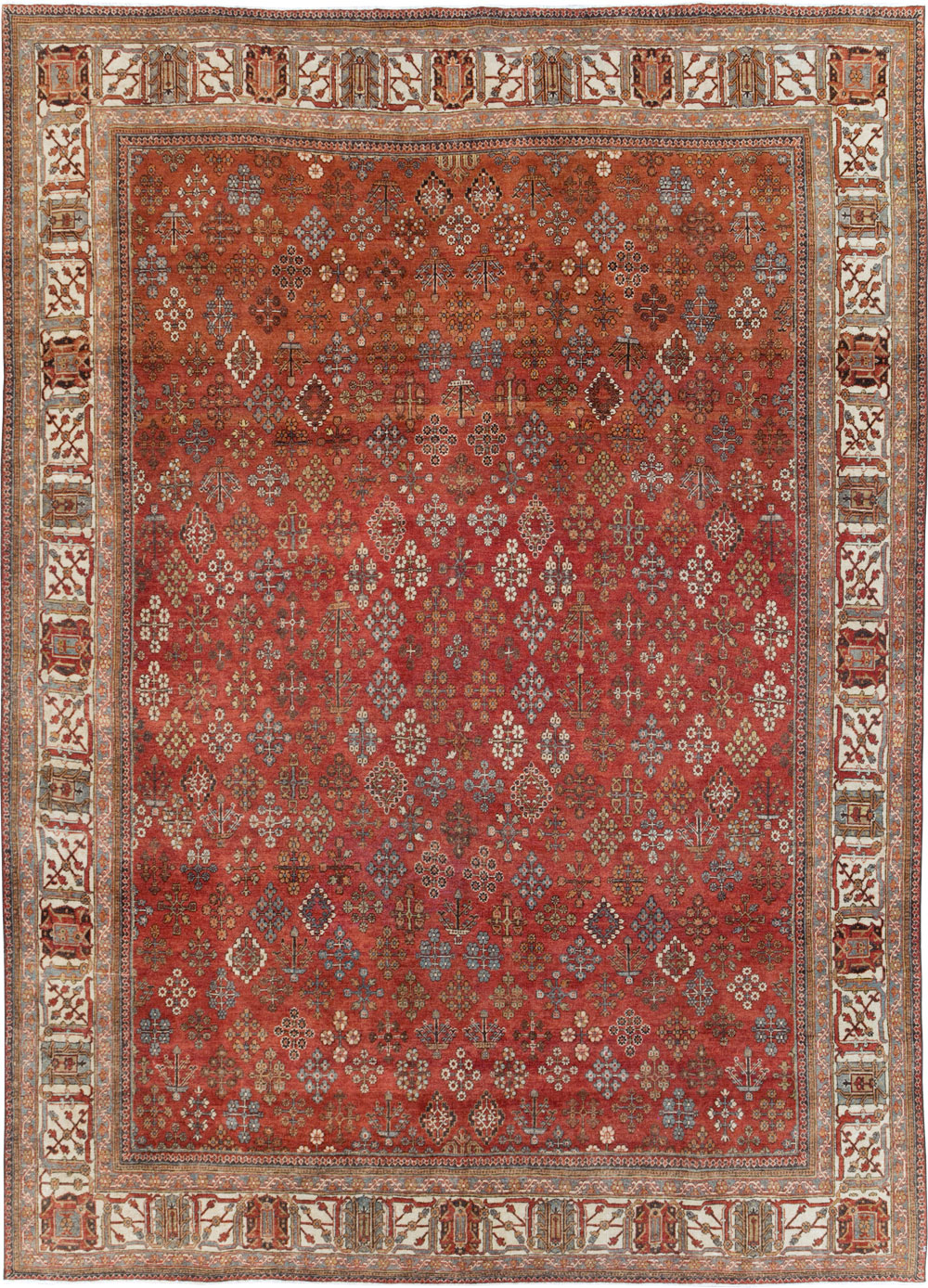 Vintage Persian Josehgan Carpet, No.29450 - Gsblank