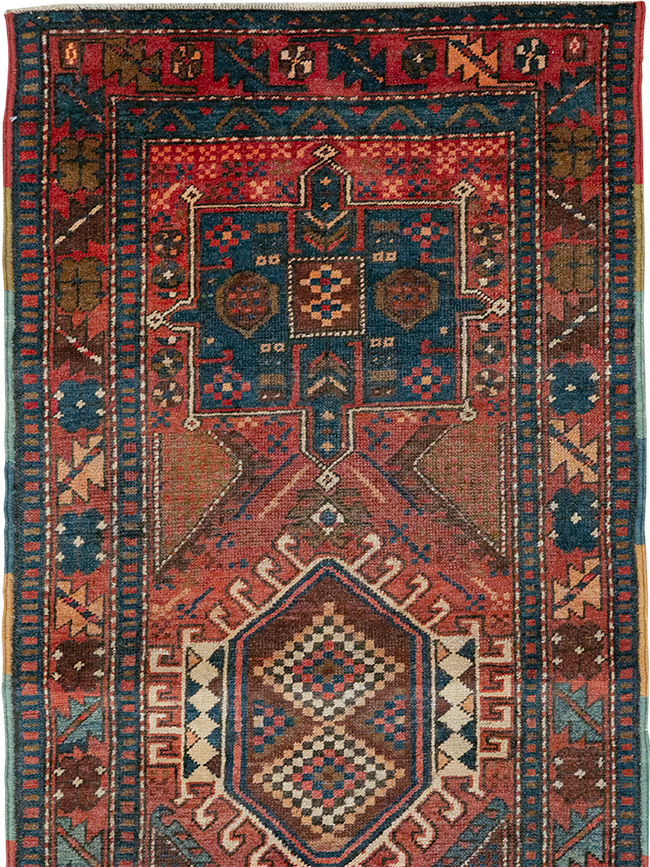 Vintage Persian Karajeh Runner, No.29451 - Gsblank
