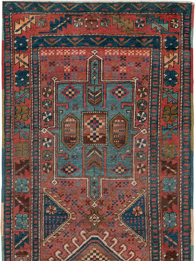 Vintage Persian Karajeh Runner, No.29451 - Gsblank