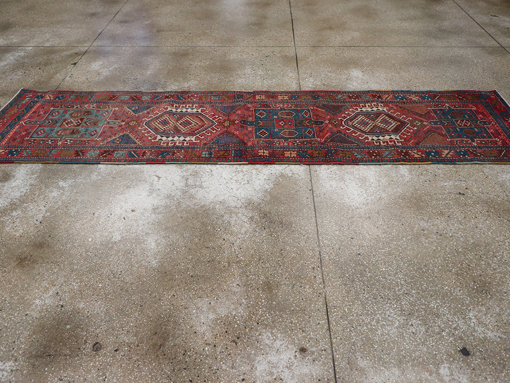 Vintage Persian Karajeh Runner, No.29451 - Gsblank