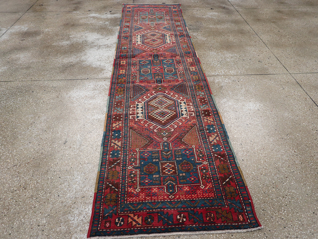 Vintage Persian Karajeh Runner, No.29451 - Gsblank