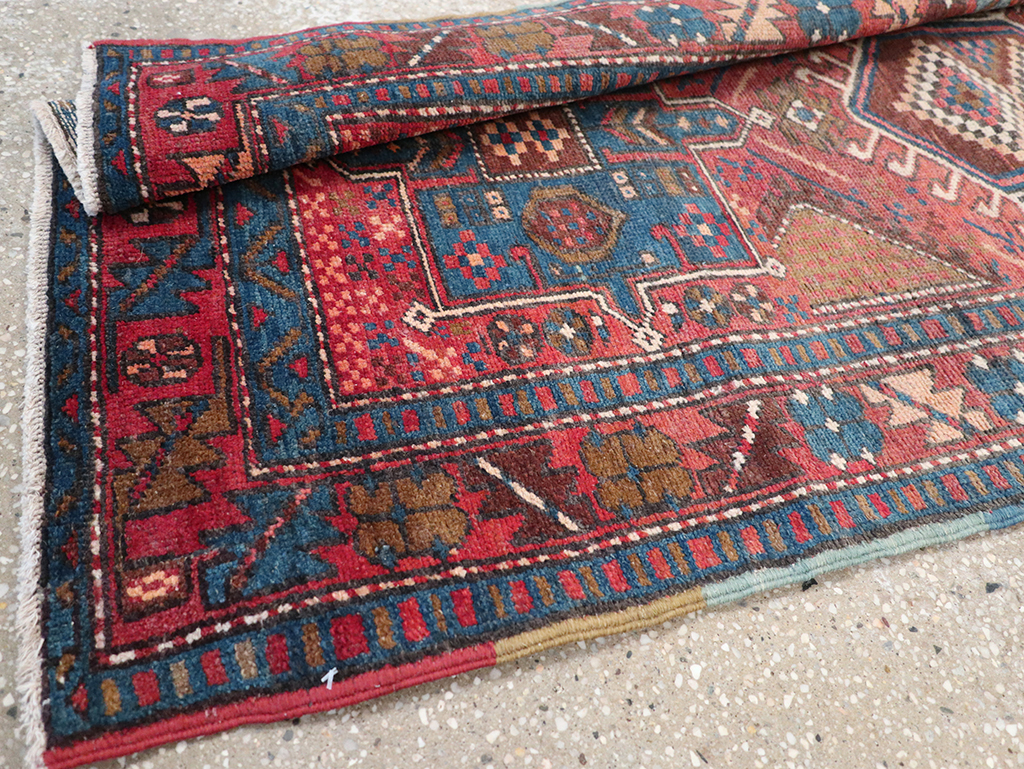 Vintage Persian Karajeh Runner, No.29451 - Gsblank