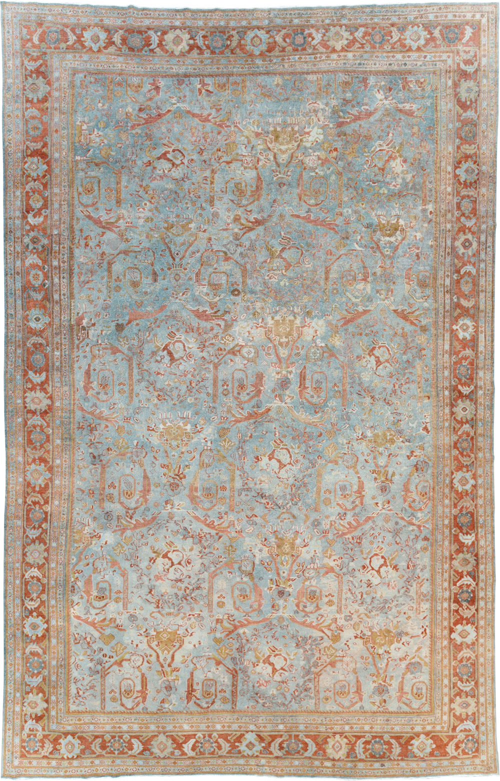 Anitque Persian Mahal Carpet, No.29460 - Gsblank